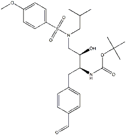 叔 丁基 2s,3r 甲酰基苯基 羟基 n 异丁基 甲氧基苯磺酰氨基 丁烷 基 氨基甲酯