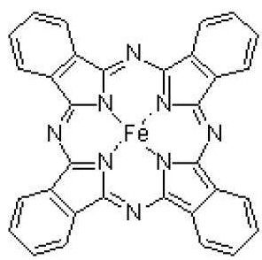 磺酸铁酞菁 fepcs ,铁酞菁 132 16 1,齐岳生物供应酞菁材料